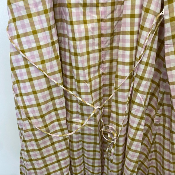 Ann Taylor Plaid Multi-Color Halter Flare Dress NWT - Picture 7 of 14